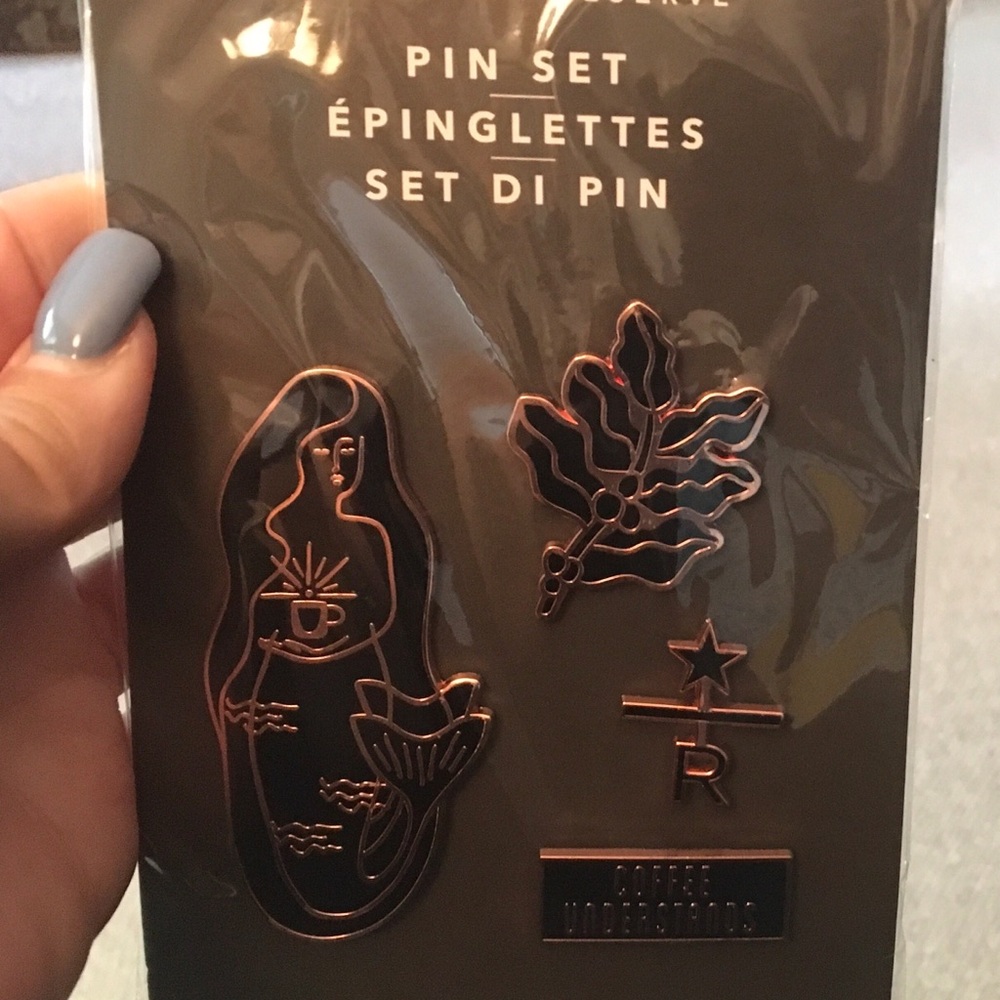 Starbucks Pin Set